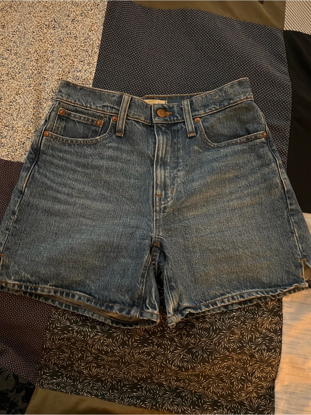 Madewell Relaxed Mid-Length Denim Shorts